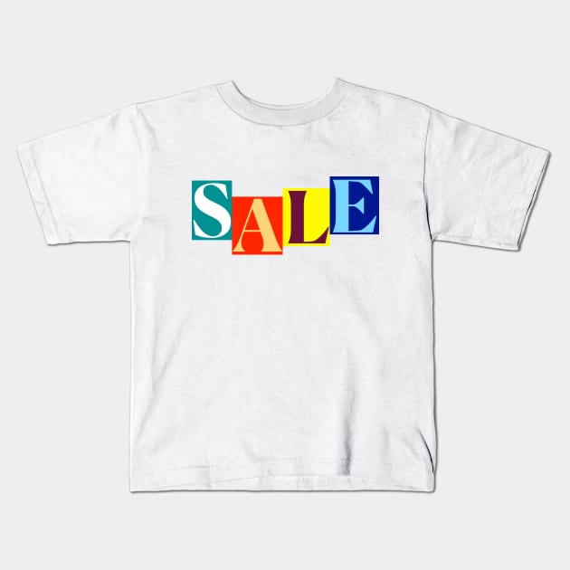 SALE Kids T-Shirt by SPINADELIC